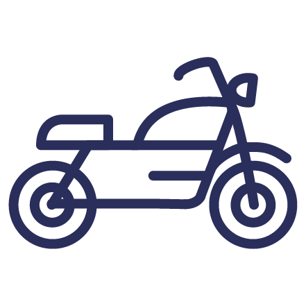 Motorrijbewijs icoon