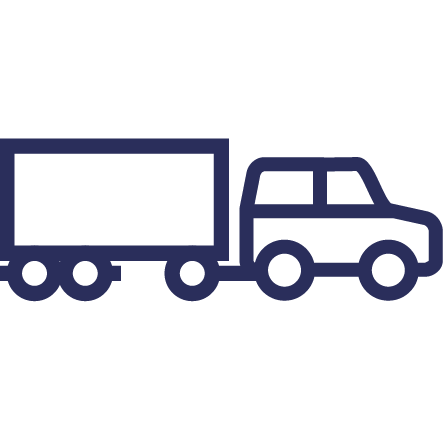 Aanhangerrijbewijs icoon